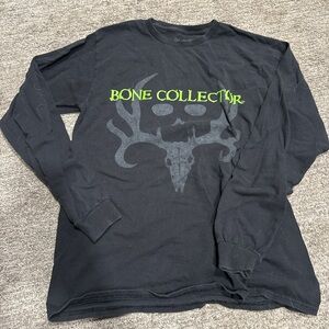 Bone Collector Black Long Sleeve Shirt
